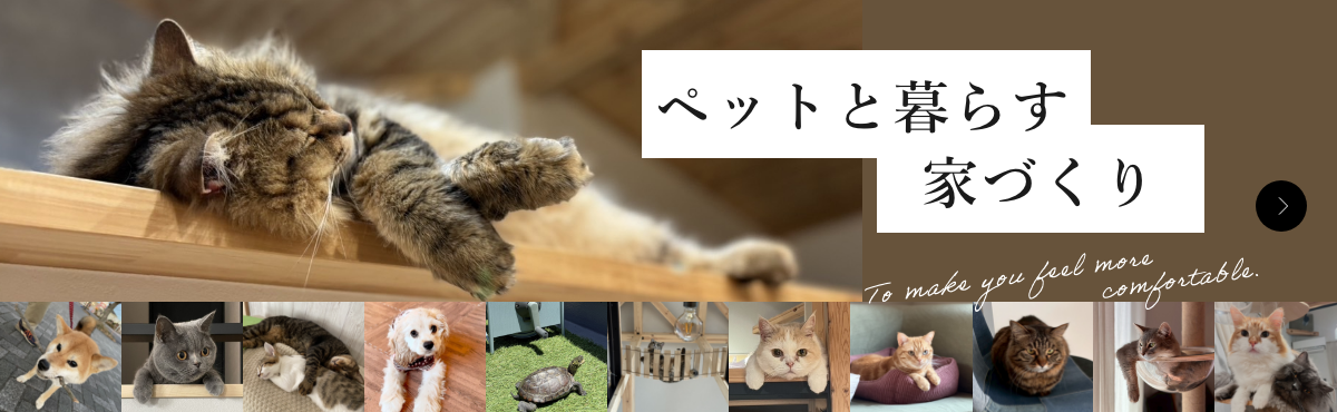 ペットと暮らす家づくり