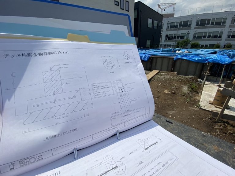 モデルハウス岩槻WAVE36／社内監査実施（基礎／柱脚）