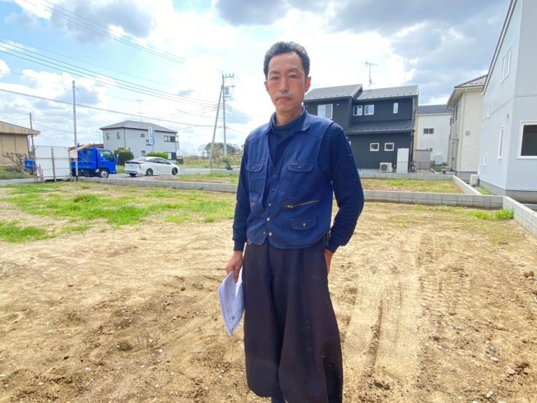 自邸の基礎工事着工しました♪／佐々木　萌美