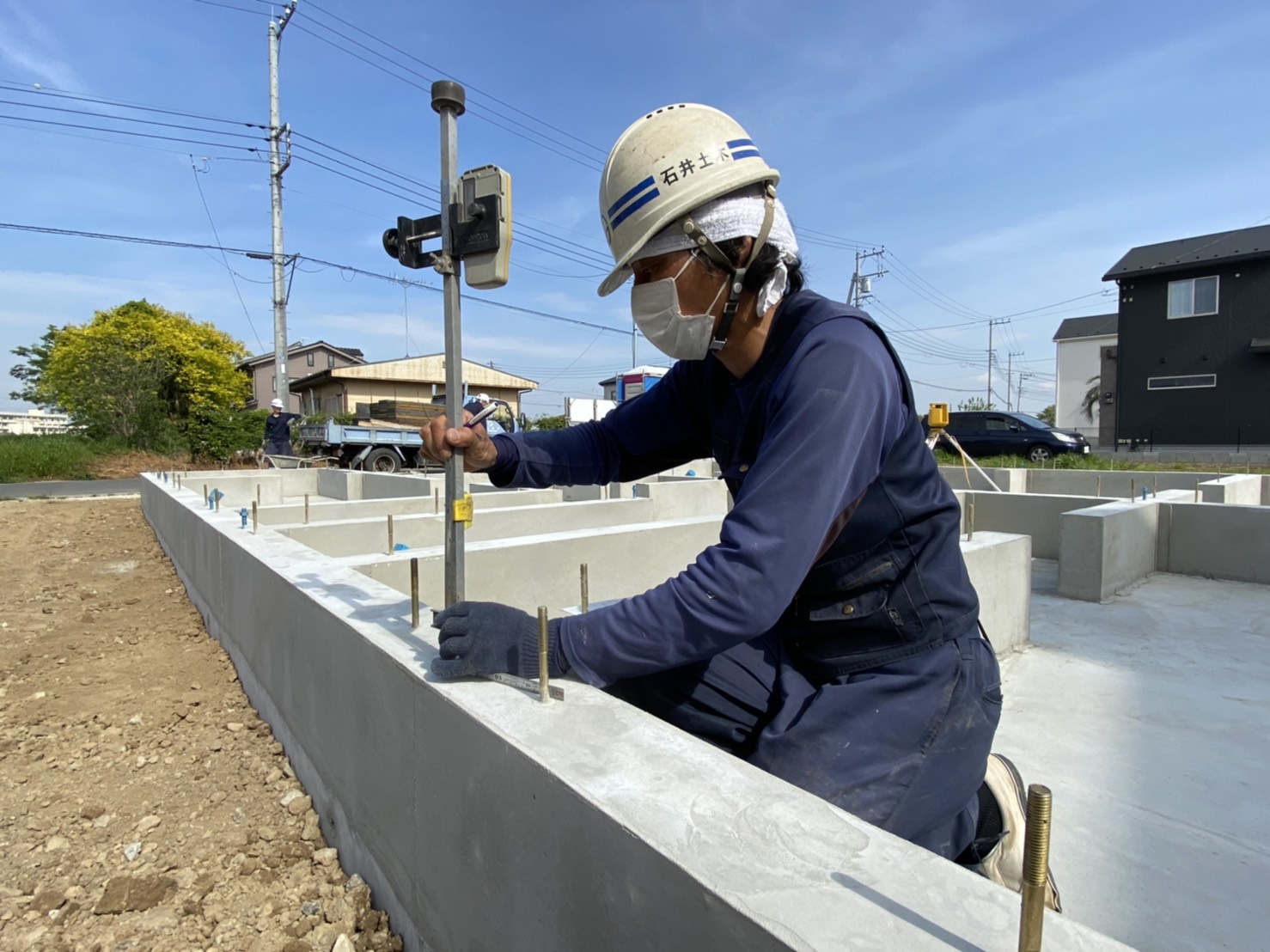 自邸基礎工事完成間近！／佐々木　萌美 アイチャッチ