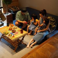 土間リビングのある間取り