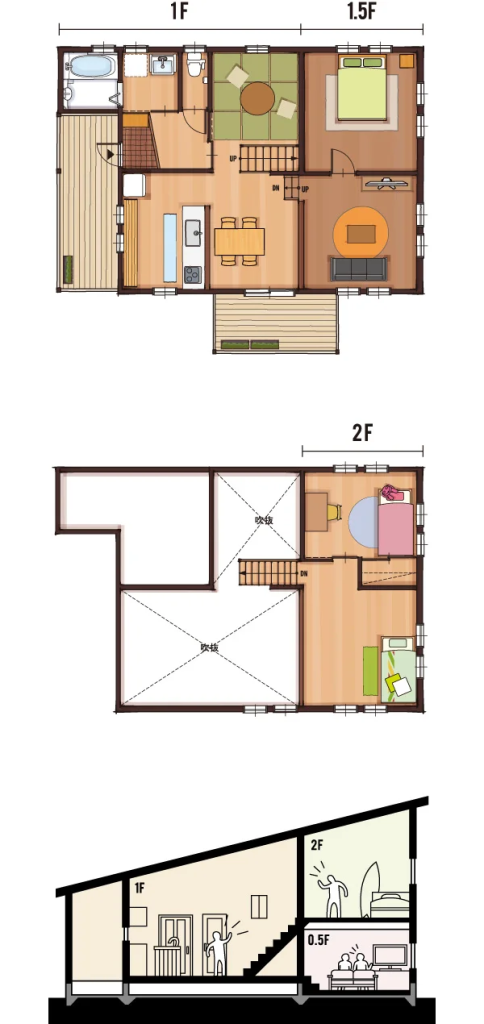 30坪 間取り図付き かっこいい家の間取り 3ldk 4ldkのおしゃれな一戸建て実例 Technohome