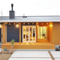 30坪のおしゃれな平屋外観