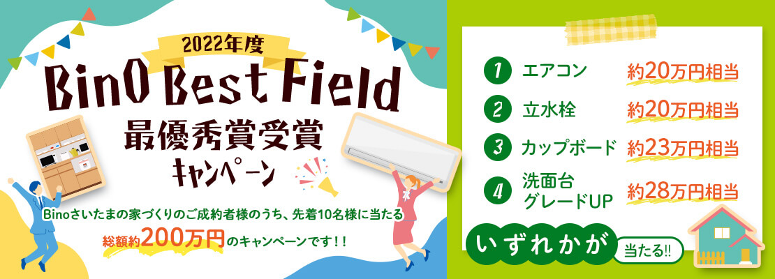 BinO Best Field最優秀賞受賞