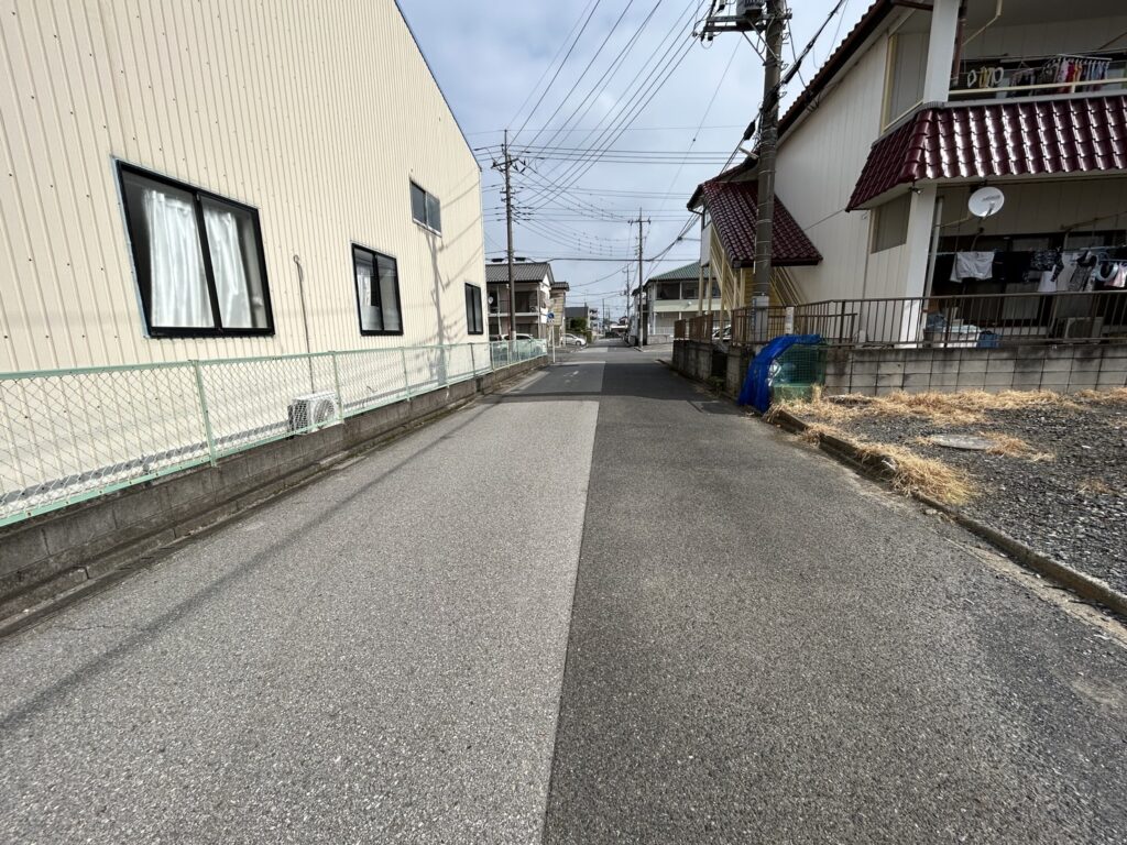 前面道路