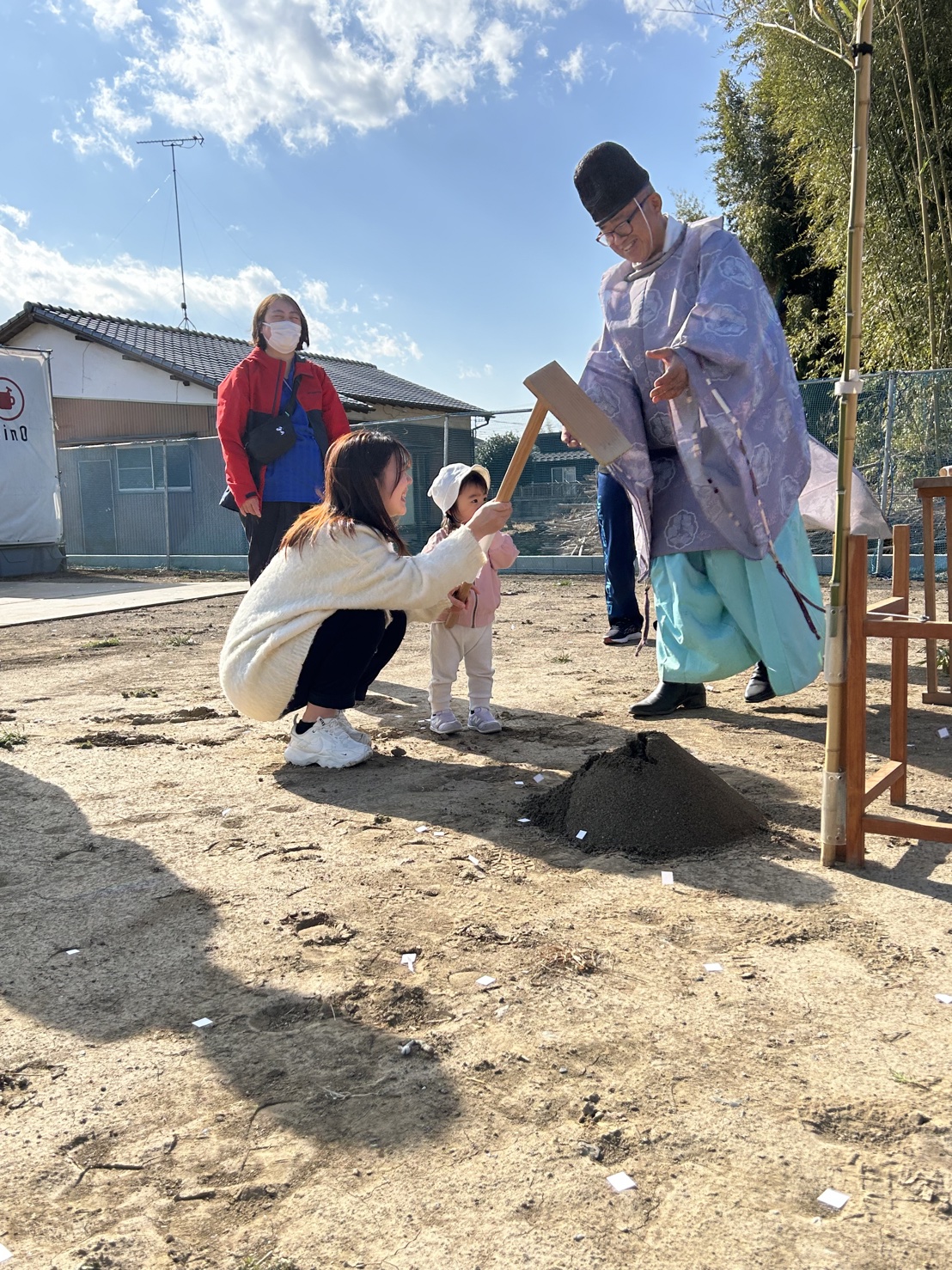 加須市K様邸地鎮祭開催のご報告！｜BinOさいたま　金内　俊一郎 アイチャッチ