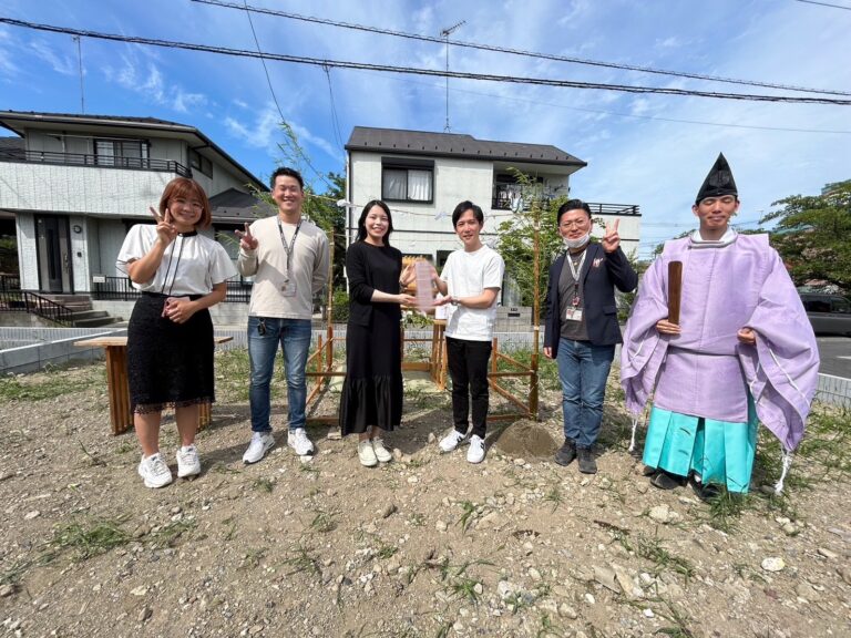 久喜市M様邸　スキップフロアのWAVE　地鎮祭開催しました♪