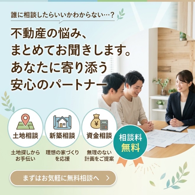 【相談会】土地探し・資金相談・マイホーム相談会【無料相談】 アイチャッチ 【相談会】土地探し・資金相談・マイホーム相談会【無料相談】 アイチャッチ