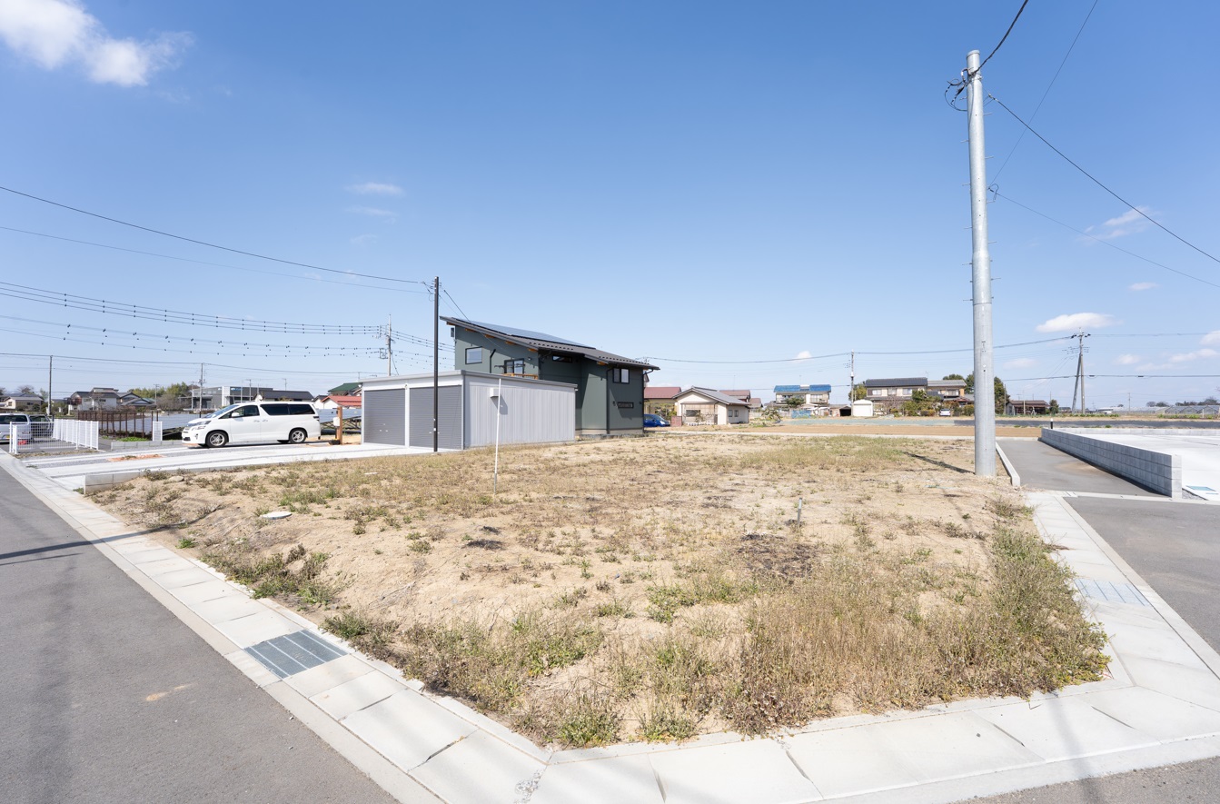 【建築条件無し売地】加須市間口No.2｜122坪｜1,280万円 アイチャッチ